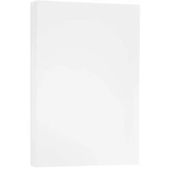 Outlet 💯 JAM Paper Bright White Wove Strathmore 11" x 17" 88lb. Cardstock 😍