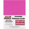 Deals 🤩 JAM Paper Brite Hue Printable Business Cards, 100ct. 🧨