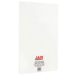 Coupon 🎁 JAM Paper 2-Sided Glossy Legal 8.5" x 14" Cardstock Paper 😍 -Jam Paper Shop M20007466 2
