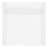 Coupon 🎉 JAM Paper Clear Square Translucent Vellum Invitation Envelopes, 25ct. 🔔 -Jam Paper Shop M20007871 1