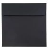 New 🔥 JAM Paper Black Linen Square Invitation Envelopes, 25ct. 🌟 -Jam Paper Shop M20007873 1
