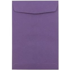 Coupon 🔥 JAM Paper 6" x 9" Dark Purple Open End Catalog Premium Envelopes 🥰