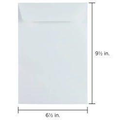 Cheapest π JAM Paper 6.5" x 9.5" White Open End Catalog Commercial Envelopes π 7 Cheapest π JAM Paper 6.5" x 9.5" White Open End Catalog Commercial Envelopes π -Jam Paper Shop M20008623 3