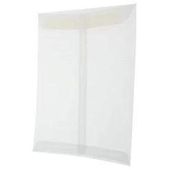 Best Pirce 🎉 JAM Paper 9" x 12" Translucent Clear Vellum Envelopes 🤩 -Jam Paper Shop M20008660 2