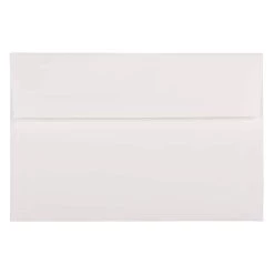Best Pirce 👏 JAM Paper 5.75" x 8.75" Bright White Wove Strathmore Invitation Envelopes 🥰