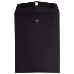 Wholesale 🤩 JAM Paper 9" x 12" Smooth Black Open End with Clasp Catalog Envelopes ✨