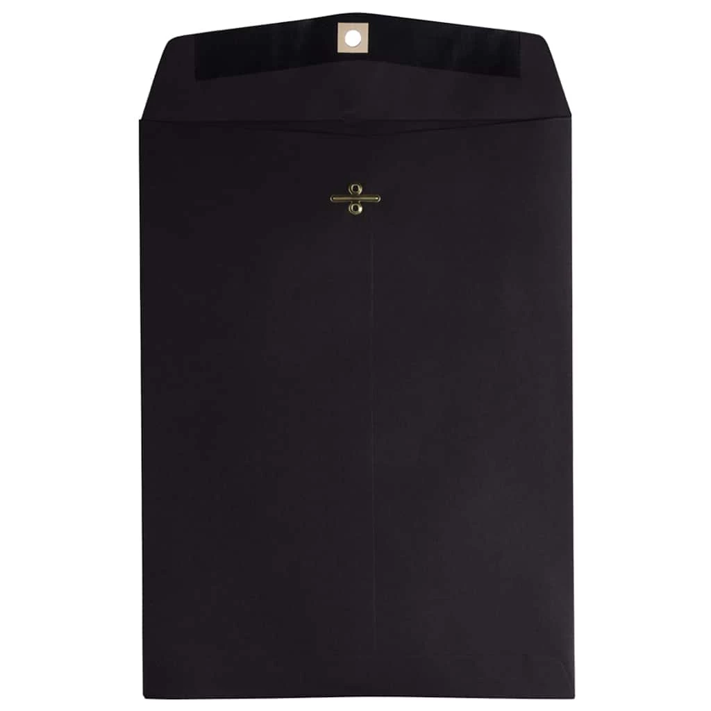 Wholesale π€© JAM Paper 9" x 12" Smooth Black Open End with Clasp Catalog Envelopes β¨ 3 Wholesale π€© JAM Paper 9" x 12" Smooth Black Open End with Clasp Catalog Envelopes β¨