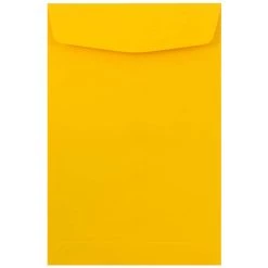 Flash Sale ✔️ JAM Paper 6" x 9" Sunflower Yellow Open End Catalog Premium Envelopes ✨