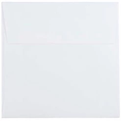 Deals ✔️ JAM Paper 5.5" x 5.5" White Square Invitation Envelopes 🛒