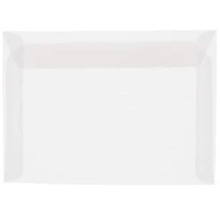 Flash Sale 🛒 JAM Paper 9" x 12" Translucent Booklet Vellum Envelopes 🔔