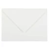 Brand new 🔔 JAM Paper A7 Bright White Wove Strathmore Invitation Envelopes with Euro Flap 🥰 -Jam Paper Shop M20008708 1