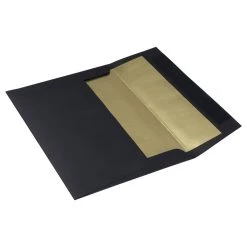 Deals 👏 JAM Paper A8 Black Linen Gold Foil Lined Invitation Envelopes ✔️ -Jam Paper Shop M20008725 3