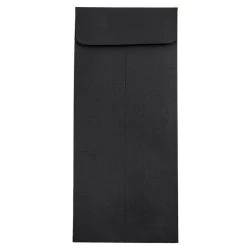 Flash Sale 🎉 JAM Paper 4" x 9.5" Black Linen Policy Business Premium Envelopes 🎁