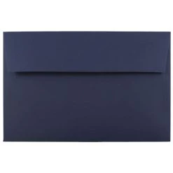New 🌟 JAM Paper A10 Navy Blue Recycled Invitation Envelopes 🔥