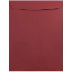 Brand new ⭐ JAM Paper 9" x 12" Dark Red Open End Catalog Premium Envelopes ❤️