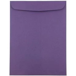 Coupon 👍 JAM Paper 9" x 12" Dark Purple Open End Catalog Premium Envelopes 😉