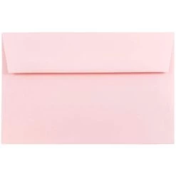 Brand new 🔥 JAM Paper A2 Baby Pink Pastel Invitation Envelopes 🔥