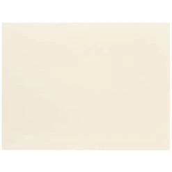 New ⭐ JAM Paper 4.25" x 5.5" Ivory Blank Flat Note Cards ❤️