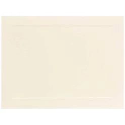 Best Pirce 🔔 JAM Paper 5" x 7" Ivory Panel Blank Flat Note Cards 😍