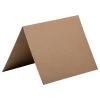 Wholesale 🧨 JAM Paper 4.62" x 6.25" Brown Kraft Blank Foldover Cards ✔️ -Jam Paper Shop M20009546 1
