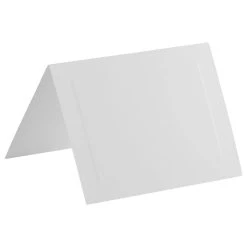 Flash Sale 😀 JAM Paper A7 White Blank Foldover Cards with Panel ✨