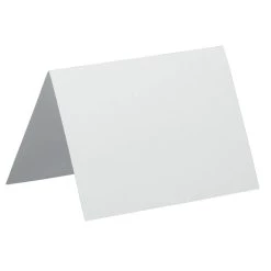 Promo 😀 JAM Paper 3.5" x 4.875" Strathmore Bright White Wove Blank Foldover Cards ⌛